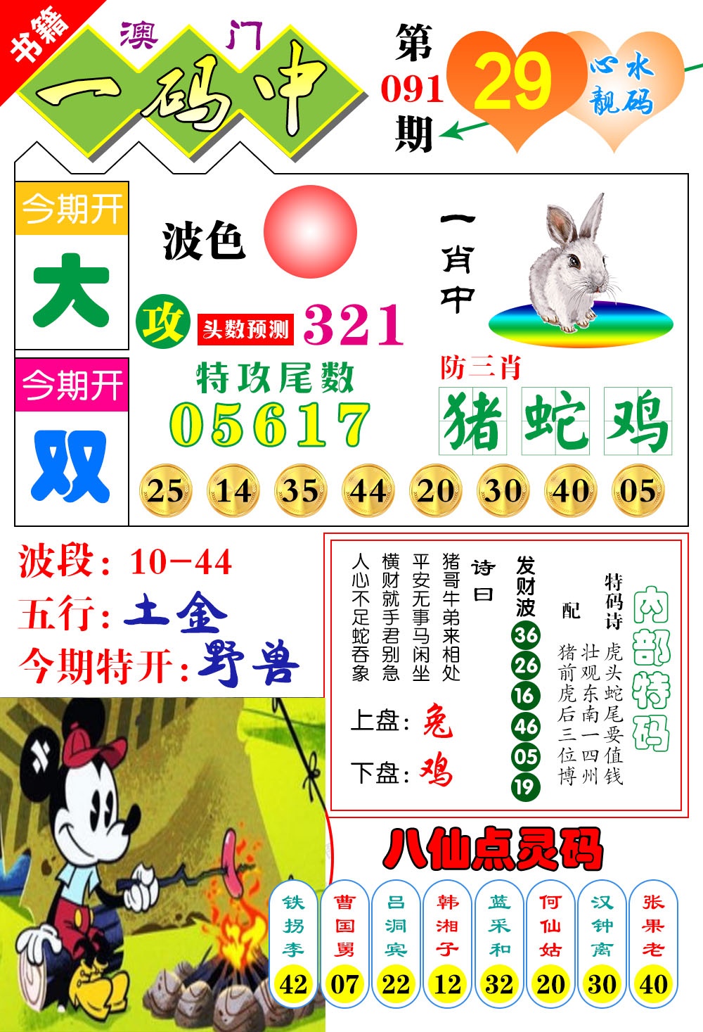 091期澳门发财波[图]